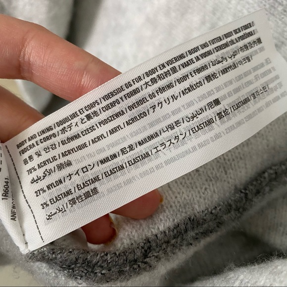 ABERCROMBIE & FITCH Gray Open Soft Cardigan - Picture 5 of 6